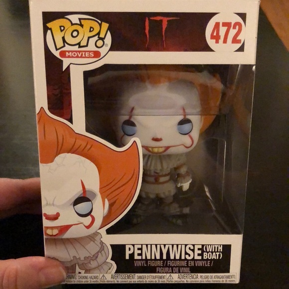 Funko Pop - IT - Pennywise # 472 New in box. Discounts on bundles